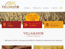 Tablet Screenshot of harinerasvillamayor.com
